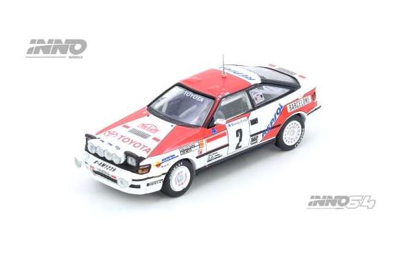 1:64 TOYOTA Celica GT-Four (ST165) №2 Winner Rally Monte Carlo C. Sainz / L. Moya (1991), white/red - IN64-ST165R-91MCW