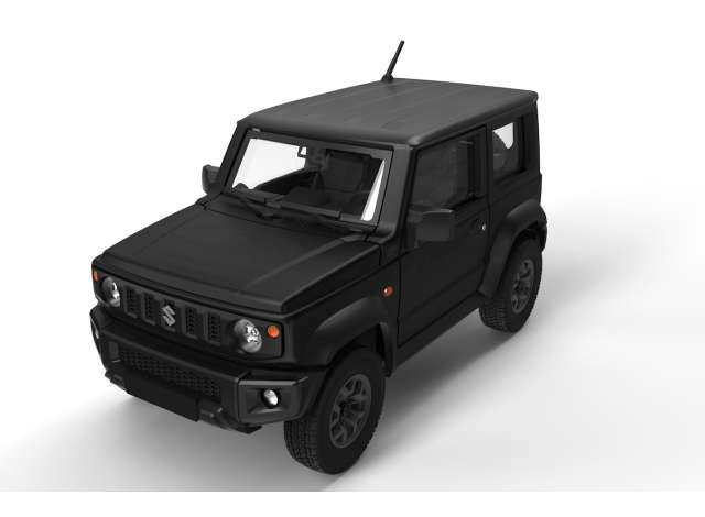 1:64 SUZUKI Jimny JB74 RHD, bluish black pearl 3 2018 - BM64B0009