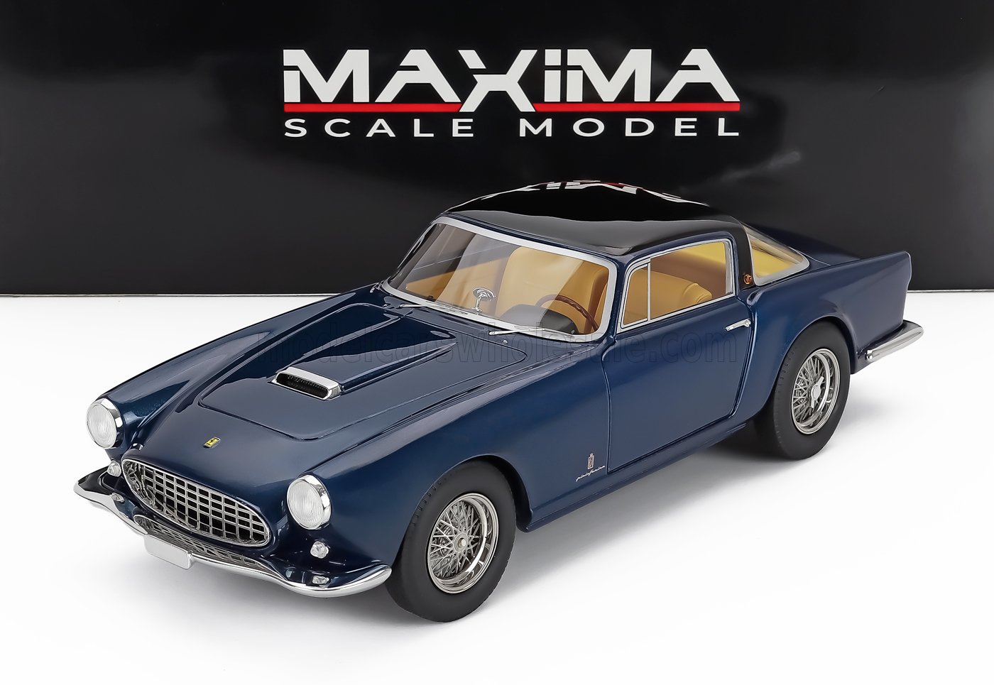 1:18 FERRARI 250GT COUPE ch.0465gt SPECIALE PININFARINA (1956), dark blue - MAX002061