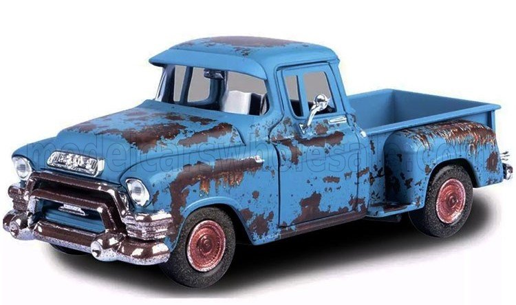 1:24 GMC Chevy 3100 Pick-up Weathered Treasure (1955), Ruggine - Rust - 79071