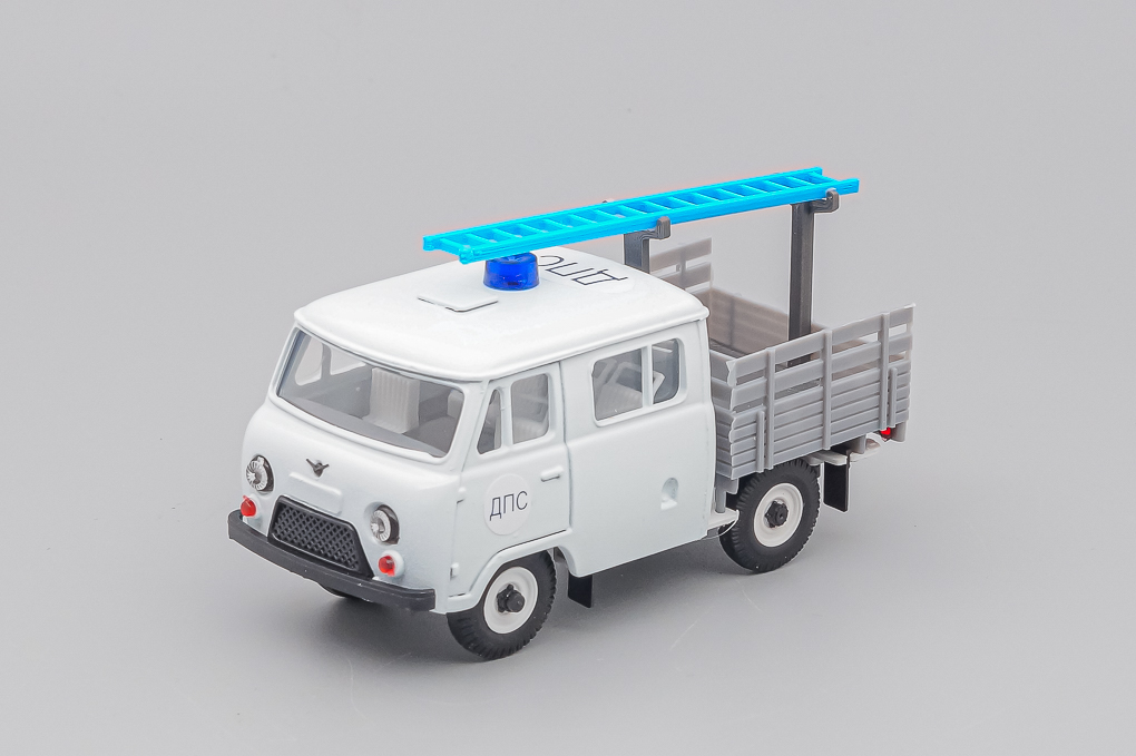 1:43 УАЗ-39094 Фермер 'ДПС' с лестницей - 15971803