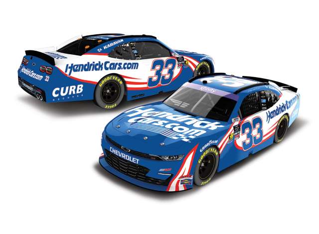 1:64 Chevrolet #33 Kasey Kahne *HendrickCars.com*, white/blue/red 2025 - N332565HENKK