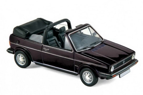 1:43 VOLKSWAGEN Golf I Cabriolet (1981), black - 840074