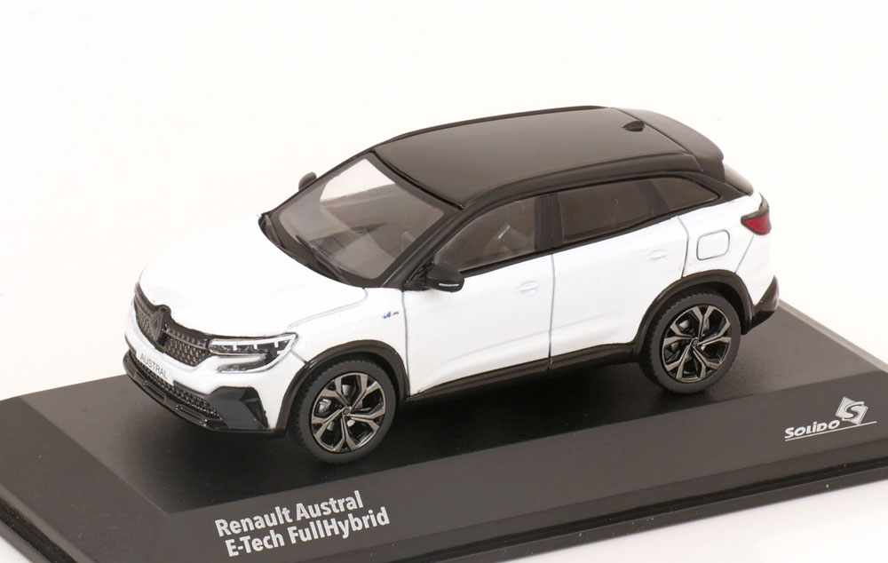 1:43 RENAULT Austral E-Tech Full Hybrid, whitemetallic black - S4305204