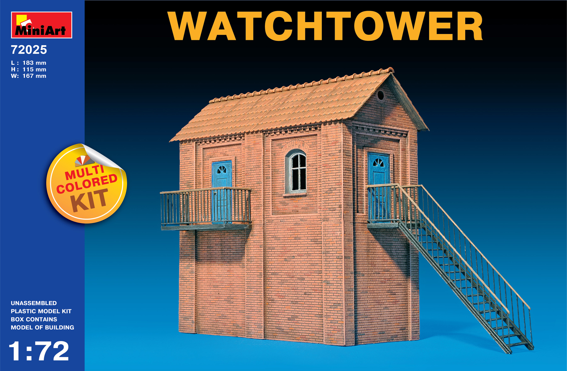 1:72 Сборная модель Наборы для диорам  WATCHTOWER - 72025