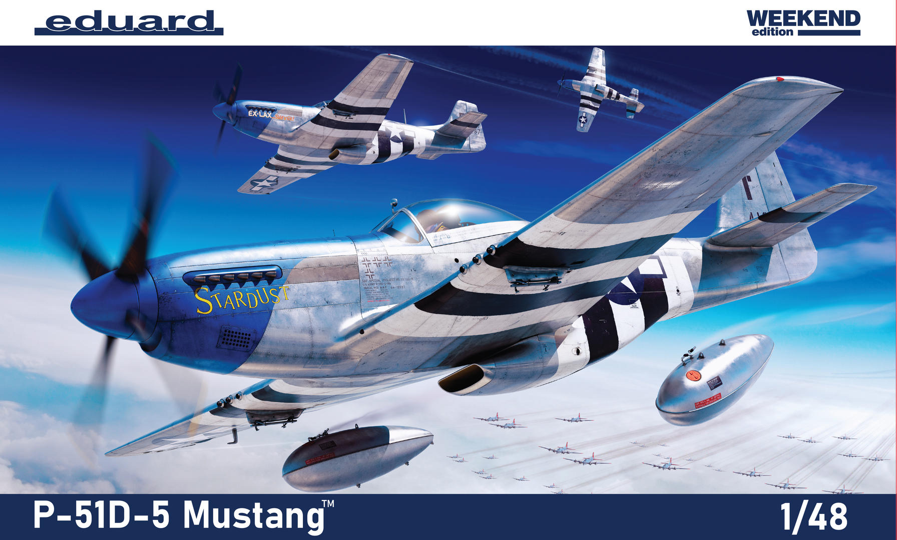 1:48 Сборная модель Самолет P-51D-5 - 84172