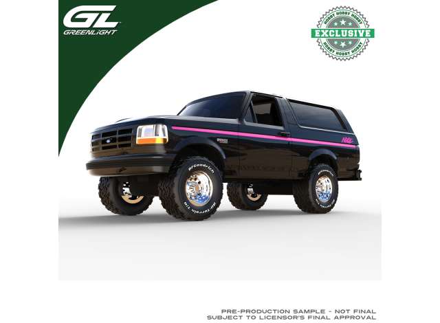 1:64 FORD Bronco, black nite 1992 - 30625