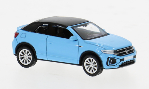 1:87 VOLKSWAGEN T-Roc Cabriolet (2022), light blue - 870600