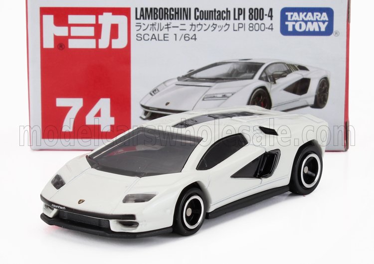 1:64 LAMBORGHINI Countach Lpi 800-4 (2021), white - TO074