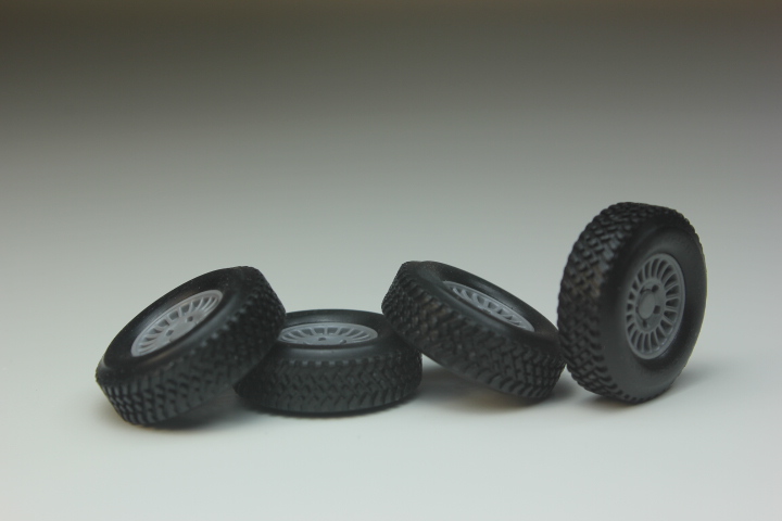 1:43 Комплект колес #37 - KD037