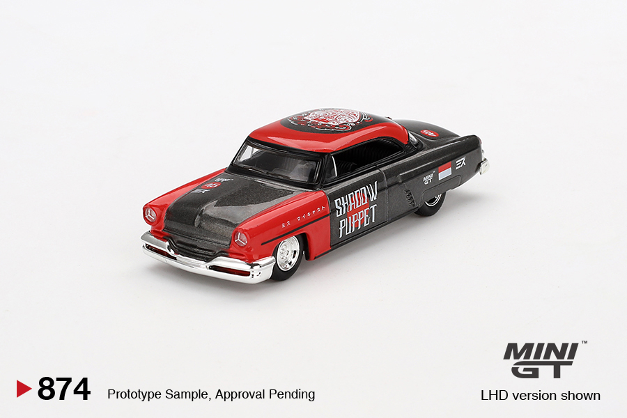 1:64 LINCOLN Capri Hot Rod (1954) 'Shadow Puppet' - MGT00874