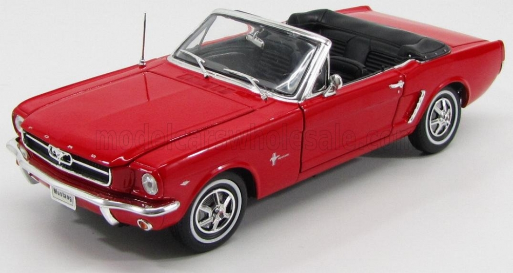 1:18 FORD Mustang Cabriolet (1964), Red - 12519R