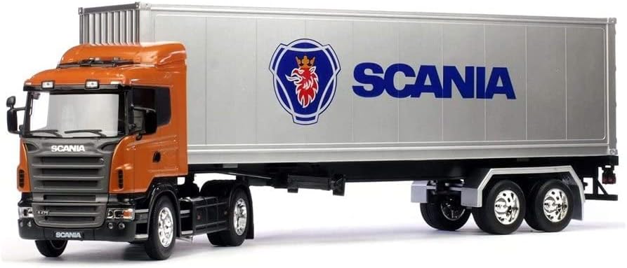 1:32 SCANIA R730 V8 Tractor Truck Cassonato (2011), Orange Silver - 32626