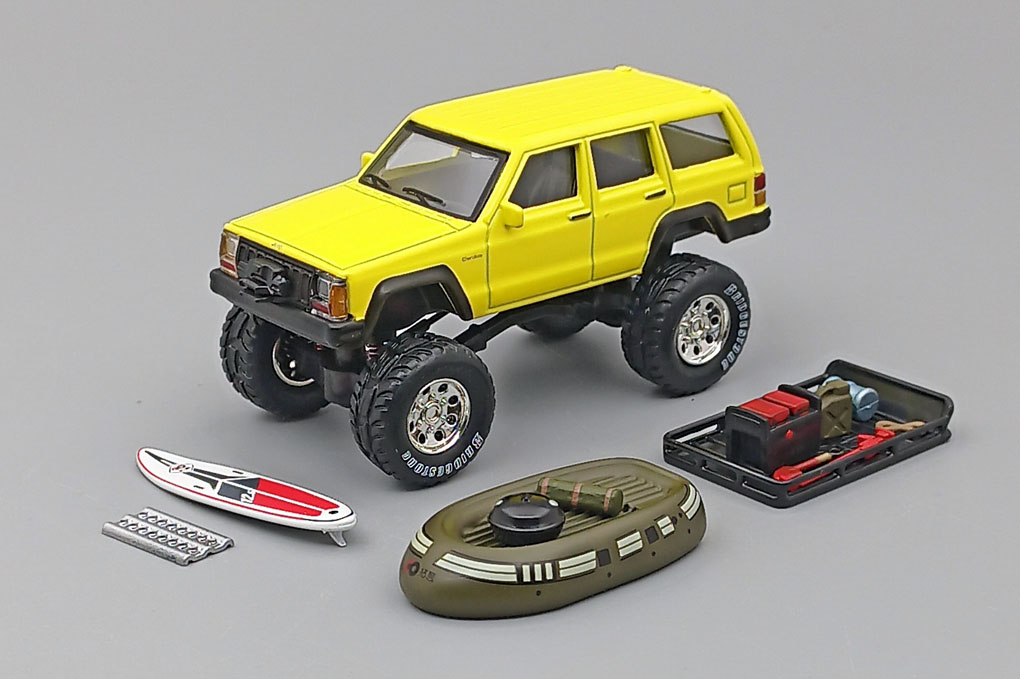 1:64 JEEP Cherokee 'BigFoot', yellow - Y188