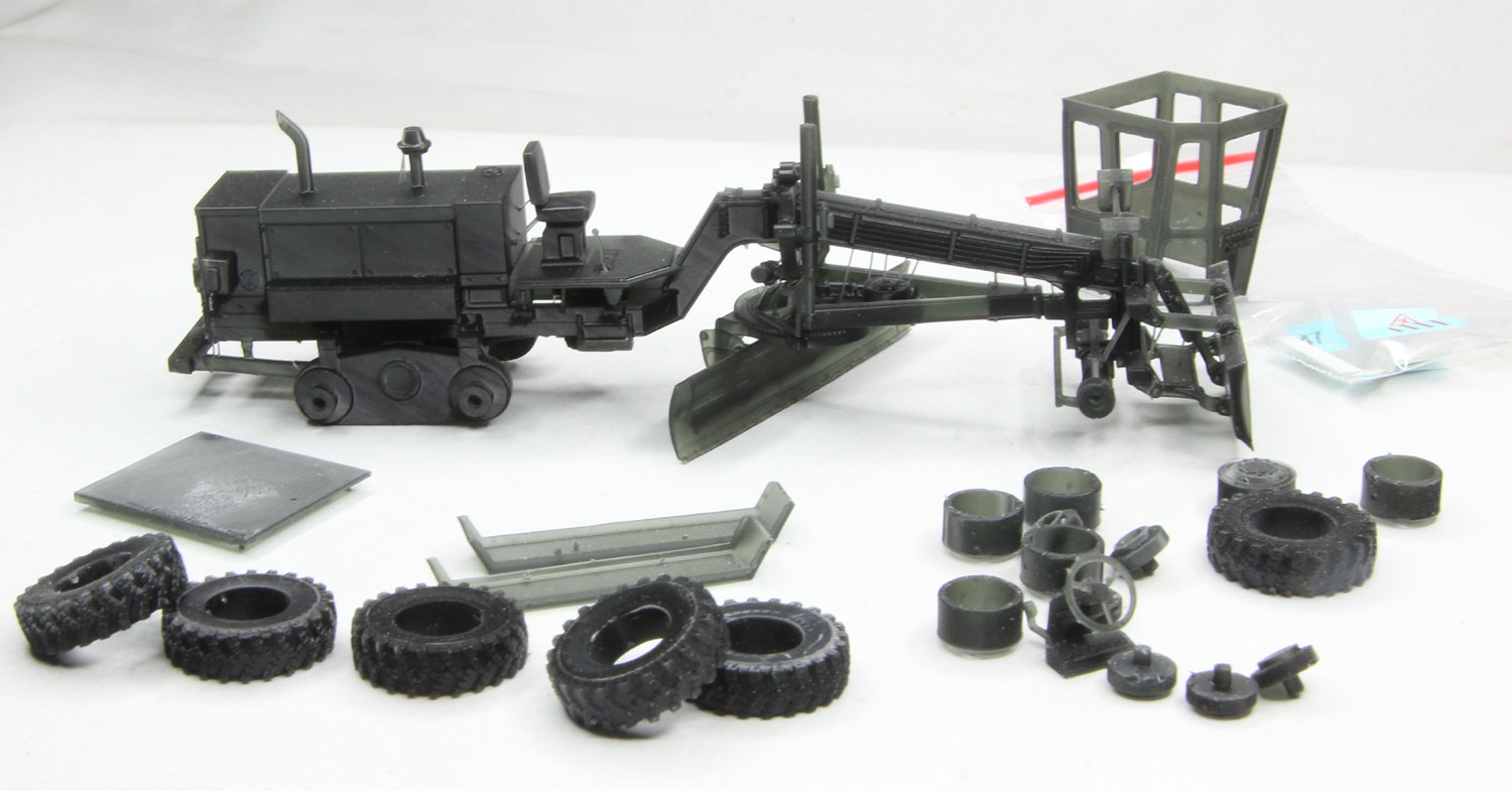 1:72 Сборная модель ДЗ-143 автогрейдер - dz14372kit