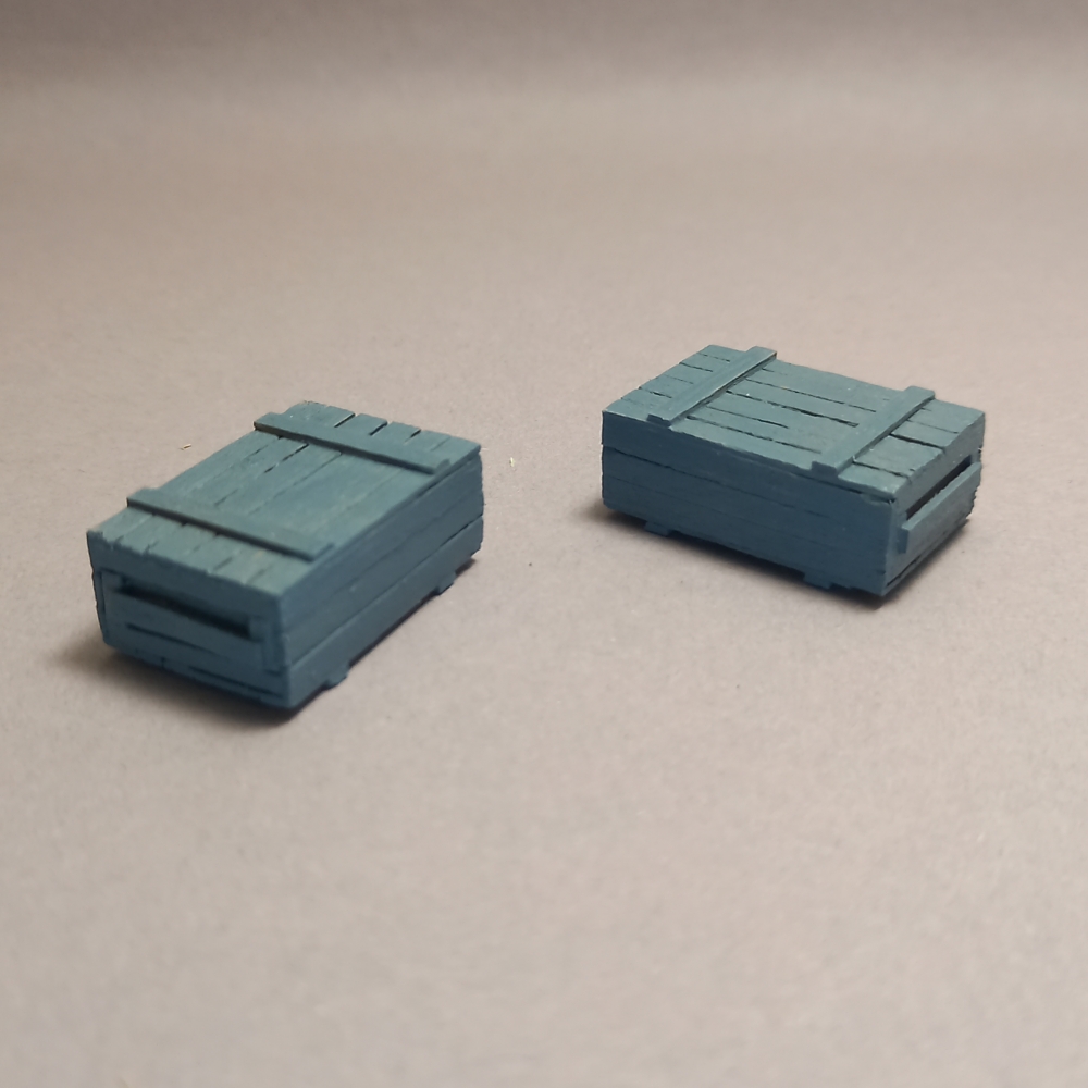 1:35 Ящик, 26*17*11, серый, комплект 2 шт. - ROG017