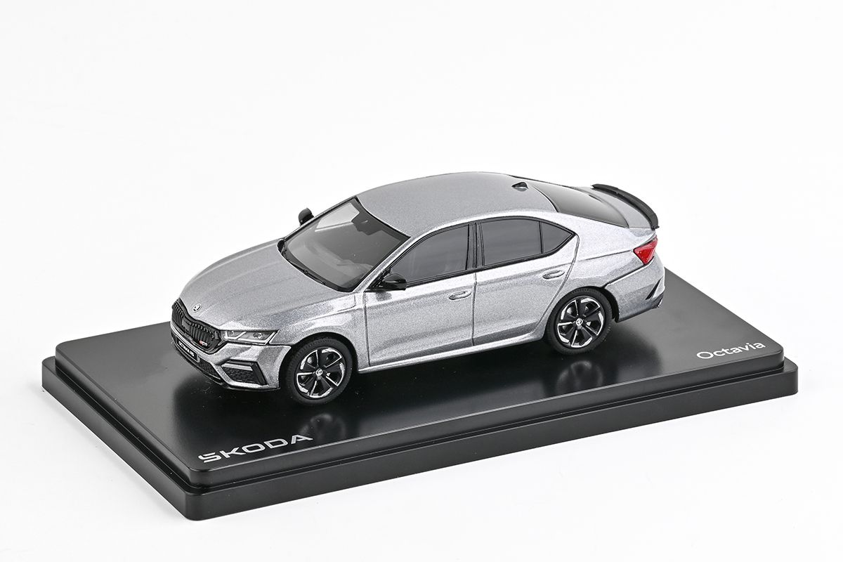 1:43 SKODA Octavia IV RS (2020) - Quicksilvert Grey Metallic - 037CU