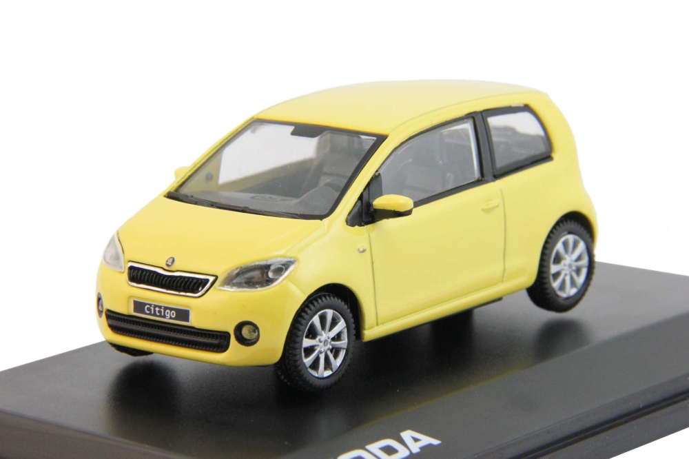1:43 SKODA Citigo 3D (2012), sunflower yellow - 021GR
