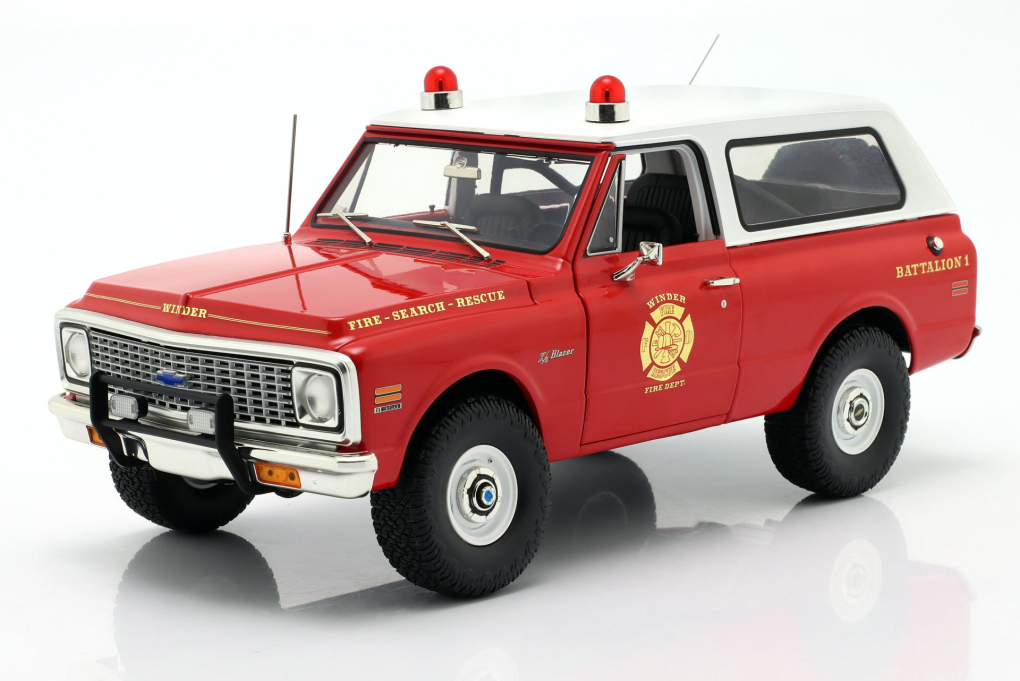 1:18 CHEVROLET Blazer K/5 The Chief (1972), red - A1807717