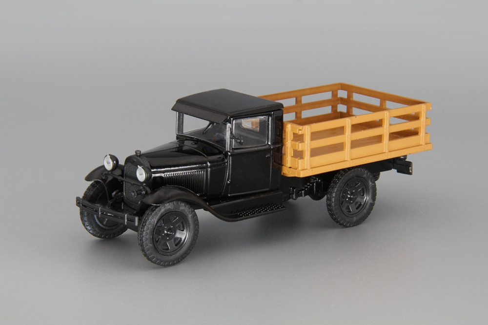 1:43 FORD Model AA (1931), Автолегенды СССР 222, черный - AL222