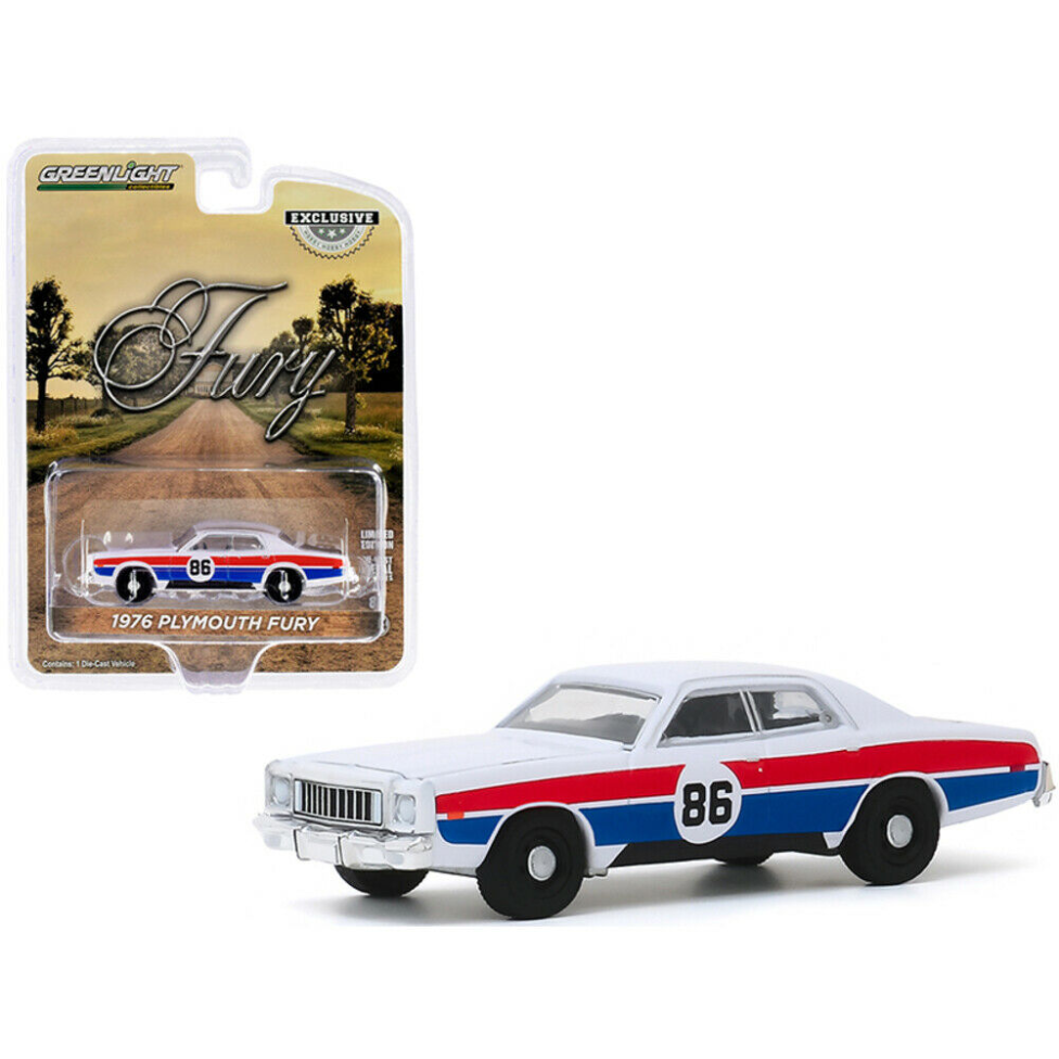 1:64 PLYMOUTH Fury Hazzard County Road Rally #86 1976 - 30156