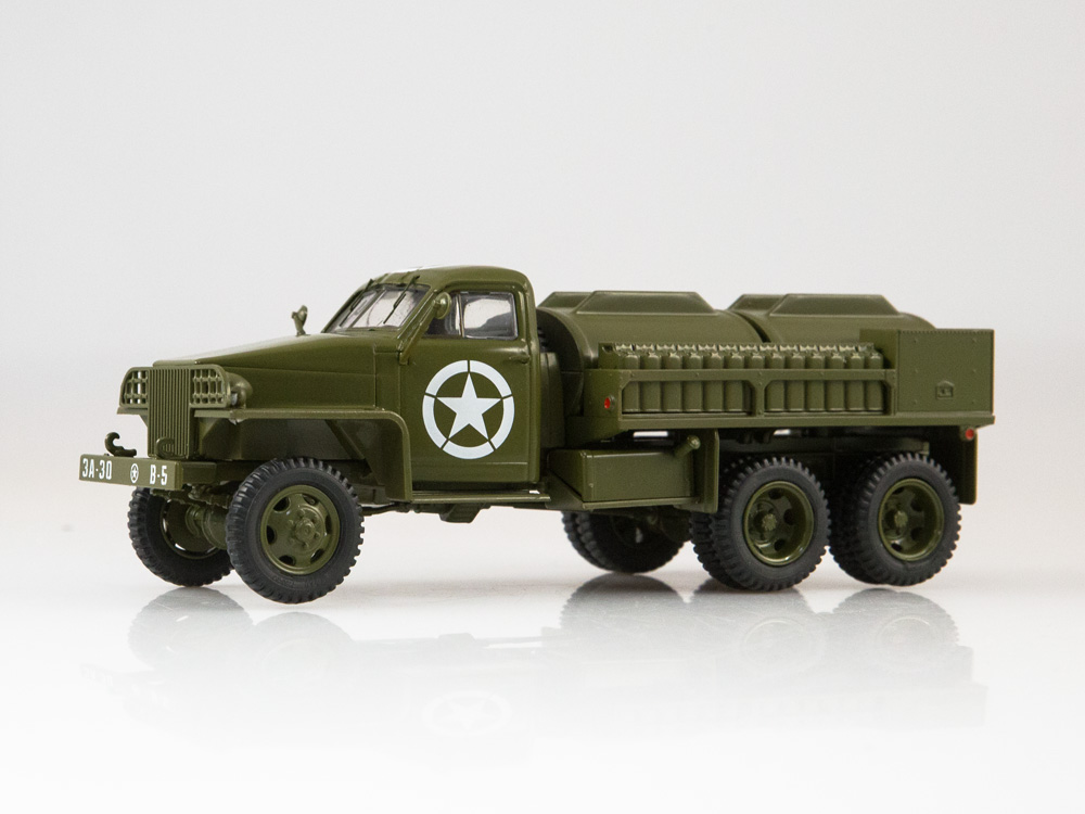 1:43 Studebaker US6 U5 Топливозаправщик (со звездой), хаки - SSM1410