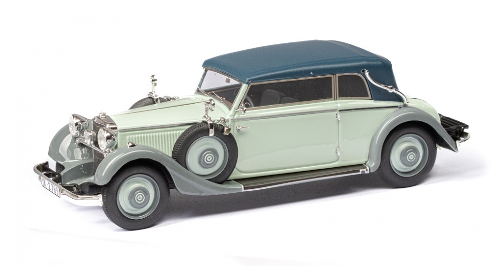 1:43 MERCEDES-BENZ Typ 290 (W18) Cabriolet D Closed 1933-36, grey - EMEU43043F