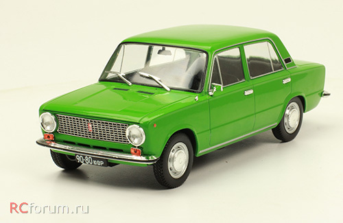 1:24 Волжский автомобиль 21011, Легендарные Советские Автомобили 65 - LSA065