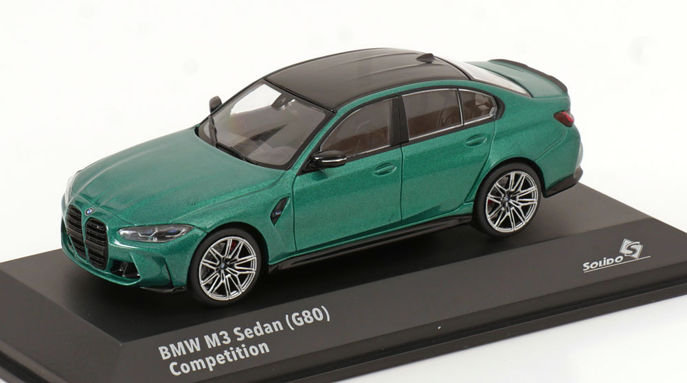 1:43 BMW 3-series M3 Competition (g80) (2023), green - S4315301