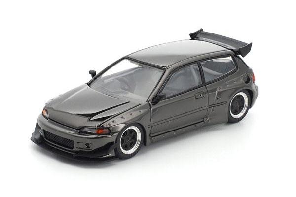 1:64 HONDA Pandem Civic EG6 *The Dark Chrome Series*, dark chrome - PRDC007