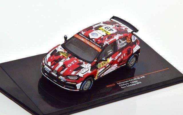 1:43 VOLKSWAGEN Polo GTI R5 #49 Solberg/Engan Rally Catalunya 2018 - RAM742