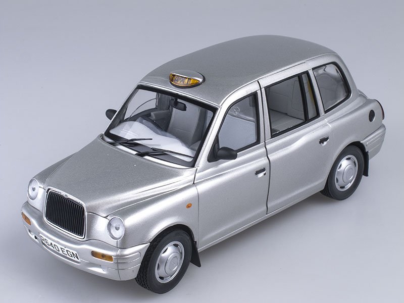 1:18 TX1 LONDON TAXI CAB (1998), slver - 1125