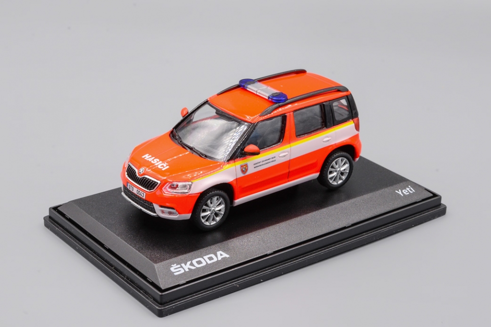 1:43 SKODA Yeti FL (2013) - Fire Brigade Moravian-Silesian Region - 031XL1