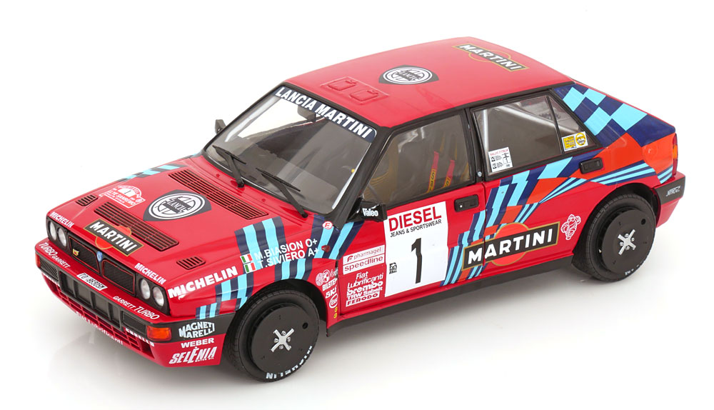 1:18 LANCIA Delta HF Integrale Winner Rally Sanremo World Champion, Biasion/Siviero (1989) - S1807808