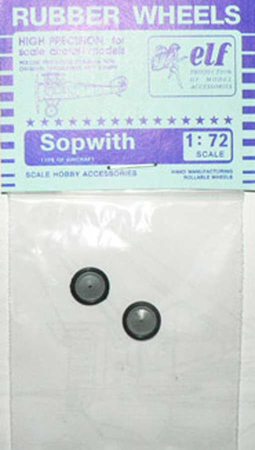 1:72 Колеса резиновые Sopwith - 7202