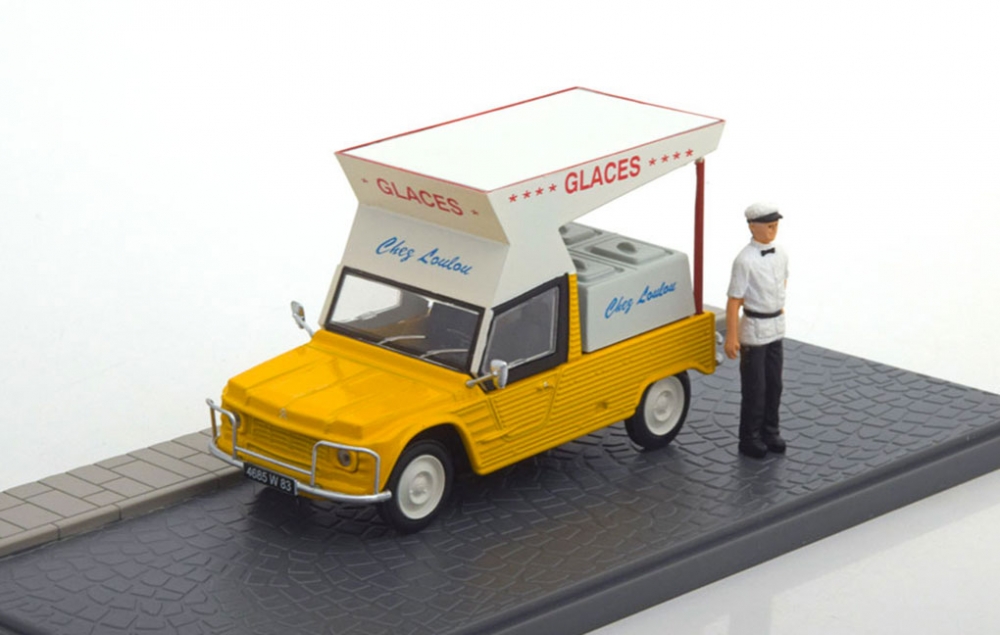 1:43 CITROEN Mehari 'Chez Loulou' (1970), yellow / white - 2428002