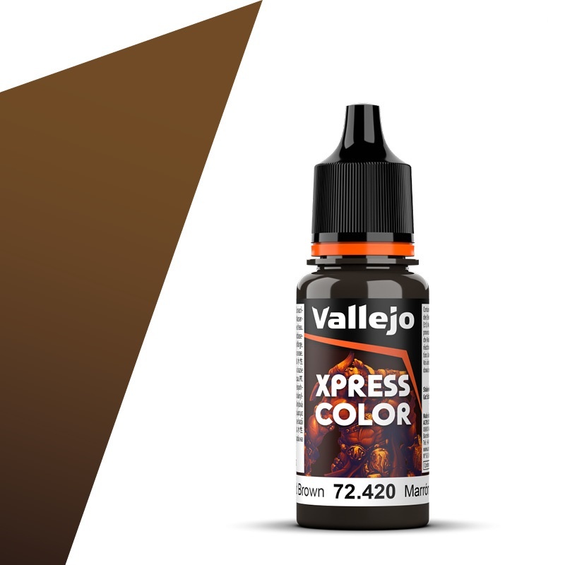 Краска акриловая  Xpress Color Коричневая пустошь / Wasteland Brown , 18 мл - 72420