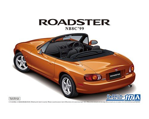 1:24 Сборная модель Mazda Roadster - 05792