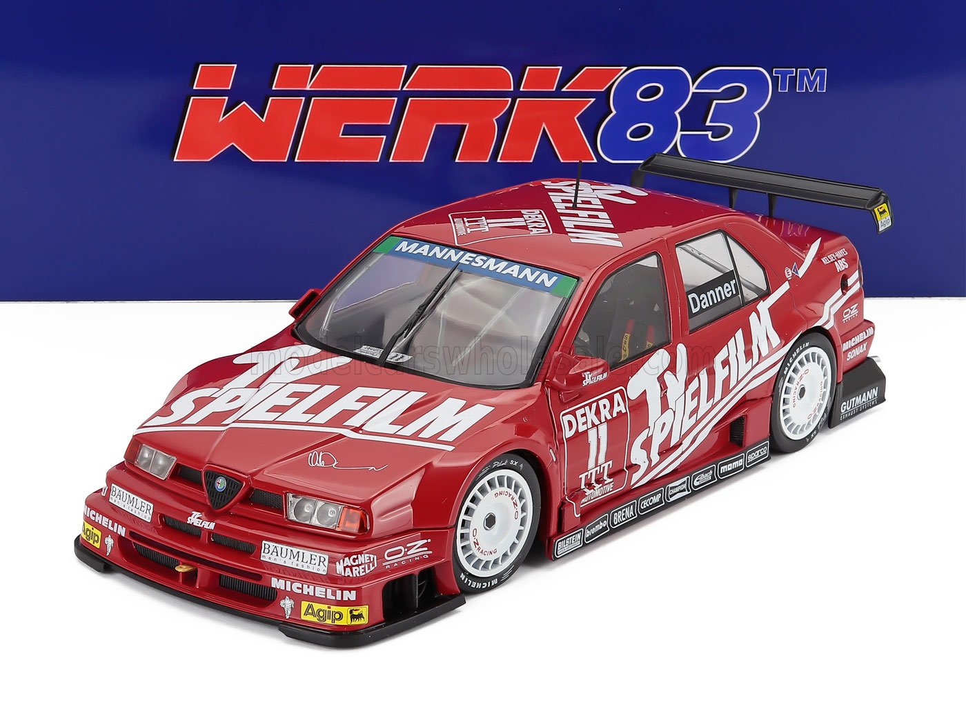 1:18 ALFA ROMEO 155 V6 Ti Team Schubel Engineering №11 Dtm Itc Season (1995) Christian Danner, Red - W1801022