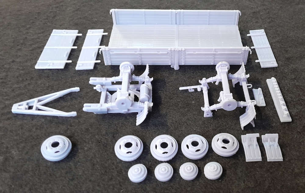 1:43 Сборная модель прицеп ГКБ-817 - FMLAB0010