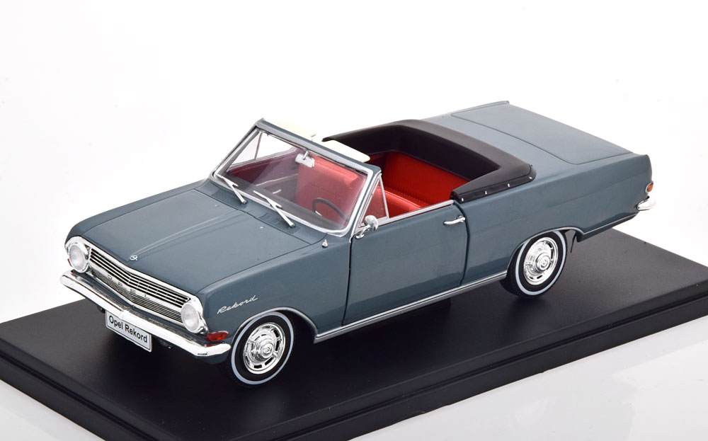 1:24 OPEL Rekord A (1964), dunkelgrau - OPEL-24015