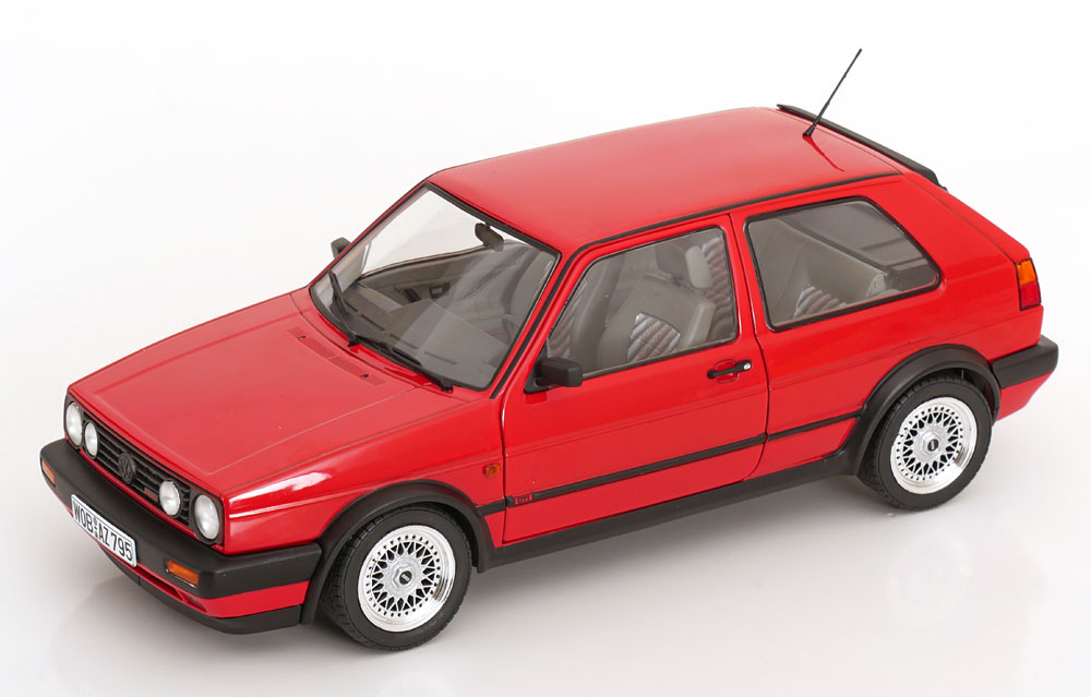 1:18 VOLKSWAGEN Golf 2 GTI G60 (1989), red - S1812701