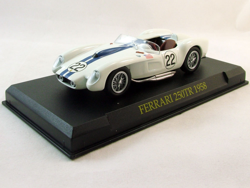 1:43 FERRARI 250 Testarossa Nart #22 (1958), Ferrari Collection 52, white - FC052