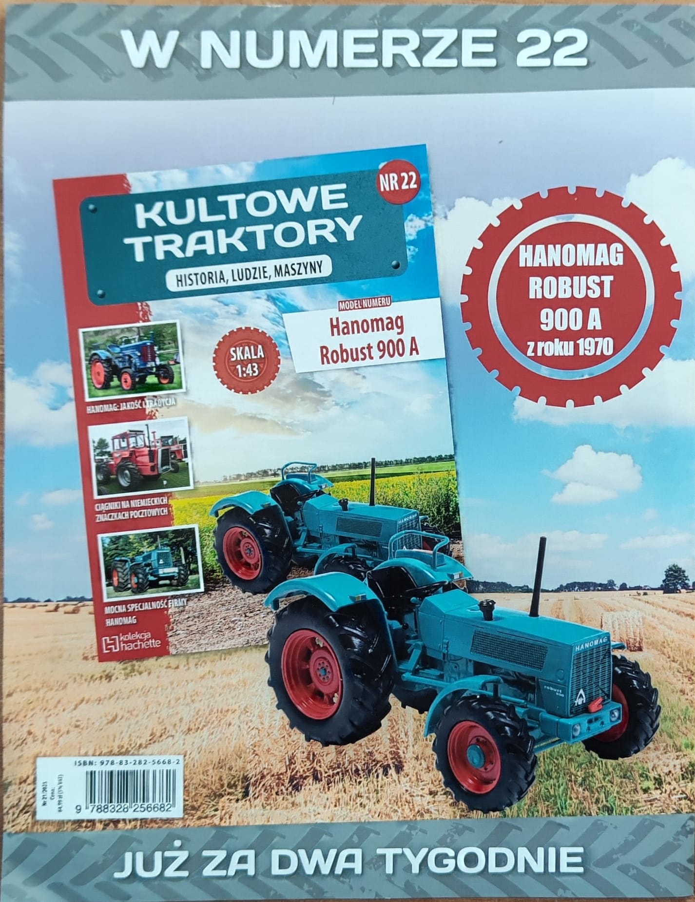 1:43 HANOMAG Robust 900 A, Kultowe Traktory 22 - kulT022