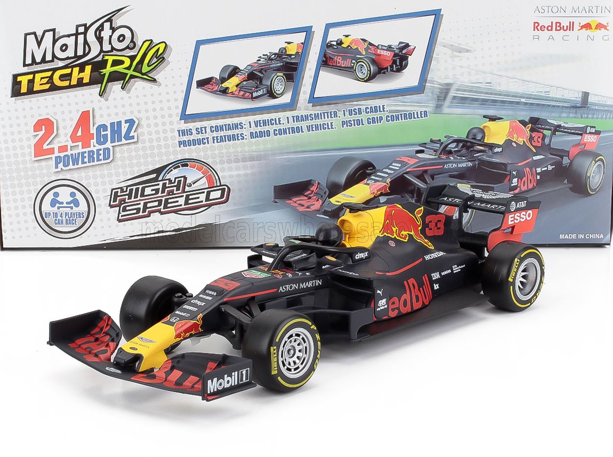 1:24 RED BULL F1 Rb15 Team Aston Martin №33 Season (2019) Max Verstappen, Matt Blue - 82351-RC