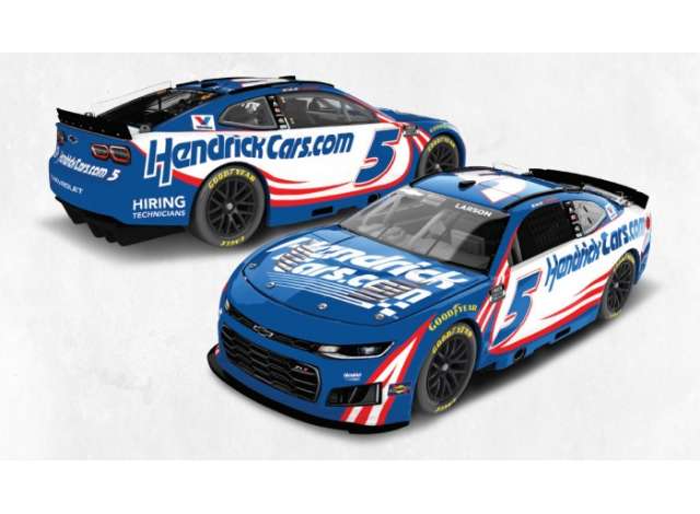 1:64 Chevrolet #5 Kyle Larson *Hendrick Motorsports.com*, blue/white/red 2026 - CX52661HENKL