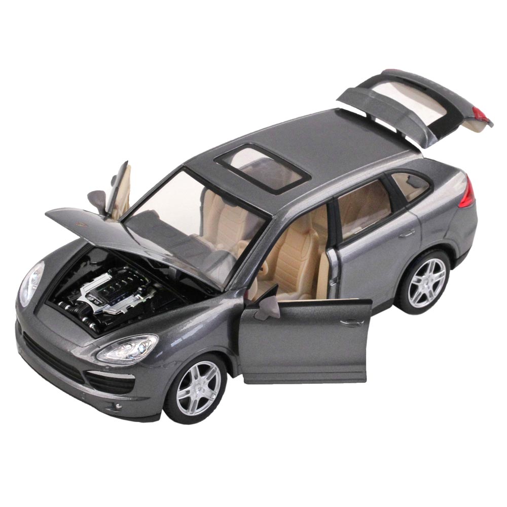 1:24 Porsche Cayenne S, серый - JB1200119