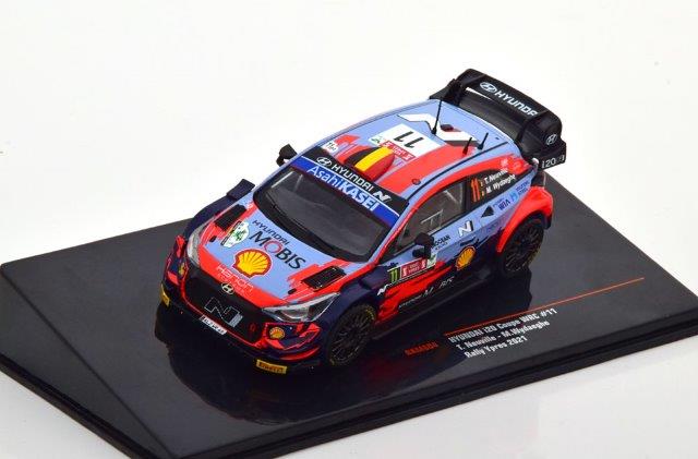 1:43 HYUNDAI i20 Coupe WRC #11 Neuville/Wydaeghe Rally Ypres 2021 - RAM804
