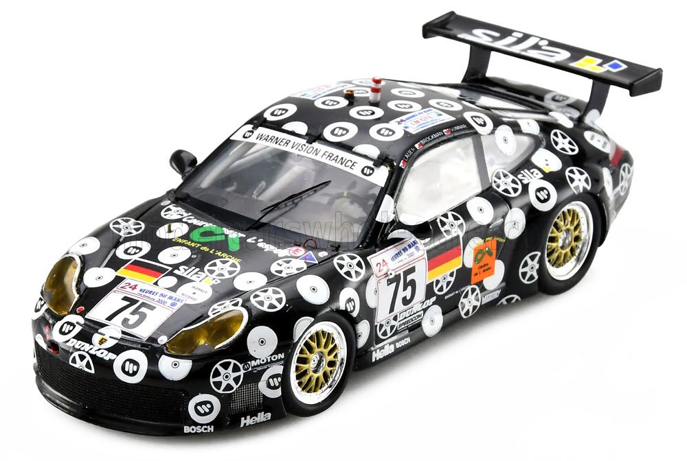 1:43 PORSCHE 911 996 GT3-R Team Manthey Racing №75 24h Le Mans (2000) Michael Brockman - Mike Lauer - Gunnar Jeannette - S9940