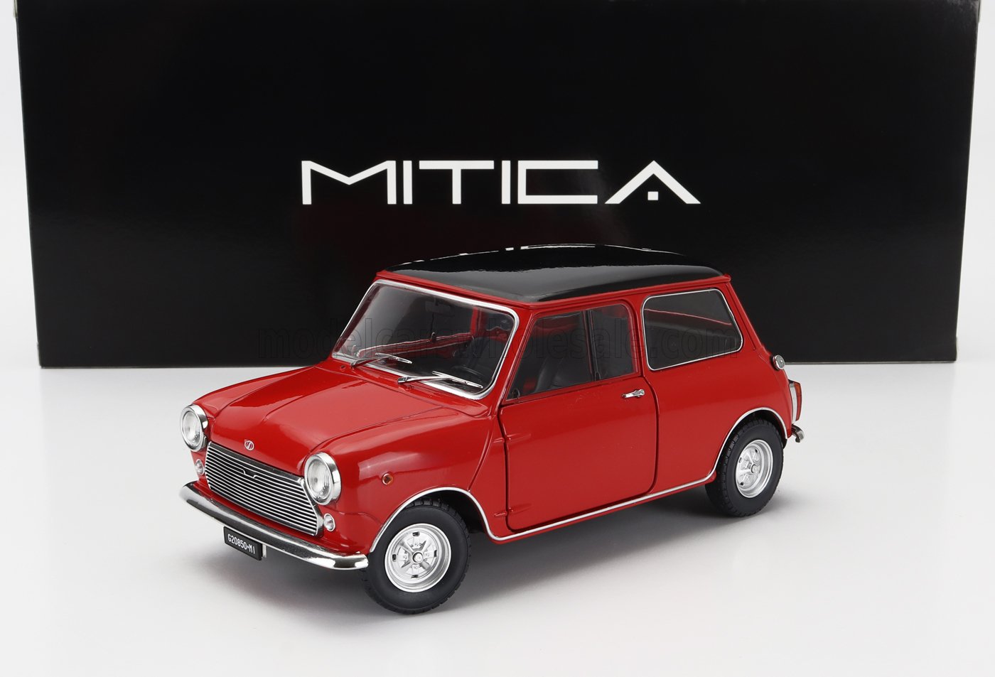 1:18 INNOCENTI Mini Cooper Mk2 (1968), Red Black - 205004-D